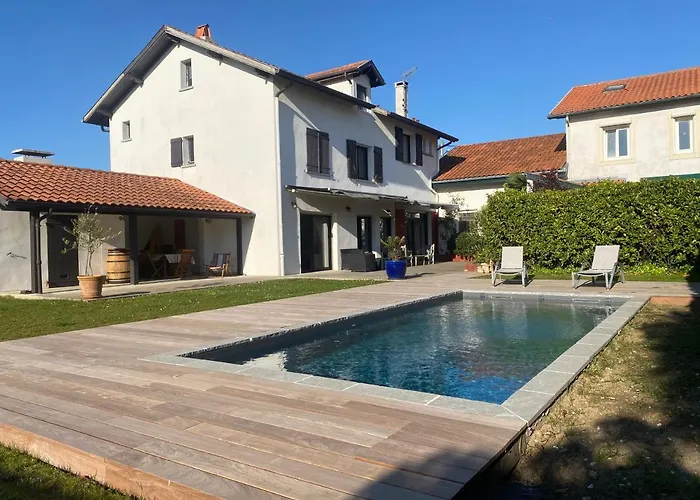 Hiru Alabak - Maison A Biarritz, Piscine, Jardin, 8 Personnes Biarritz